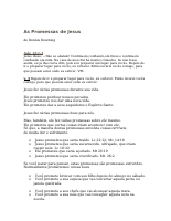 AS PROMESSAS DE JESUS - DENNIS DOWNING.doc